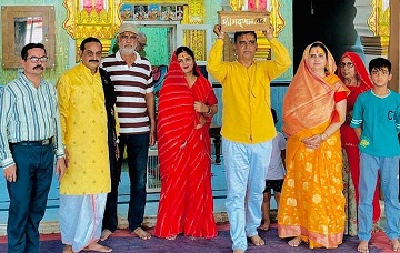 श्री आदि गणेश मंदिर में संगीतमय भागवत कथा शुरू